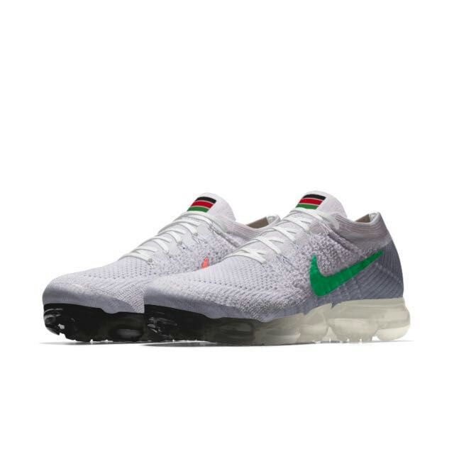 New 2018 Nike Air VaporMax National Flag White Green - Click Image to Close